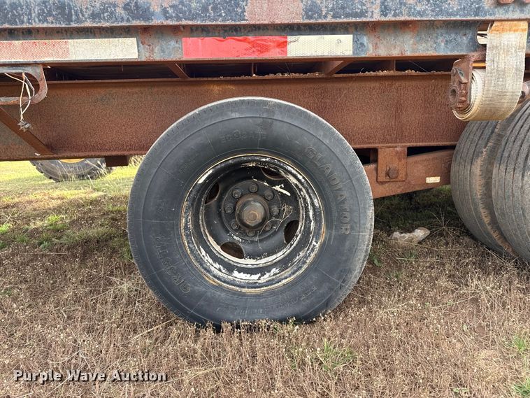 image for item EP0800 2000 Haul-A-Round flatbed trailer