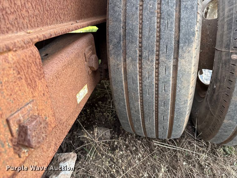 image for item EP0800 2000 Haul-A-Round flatbed trailer