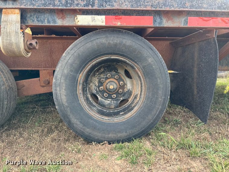 image for item EP0800 2000 Haul-A-Round flatbed trailer