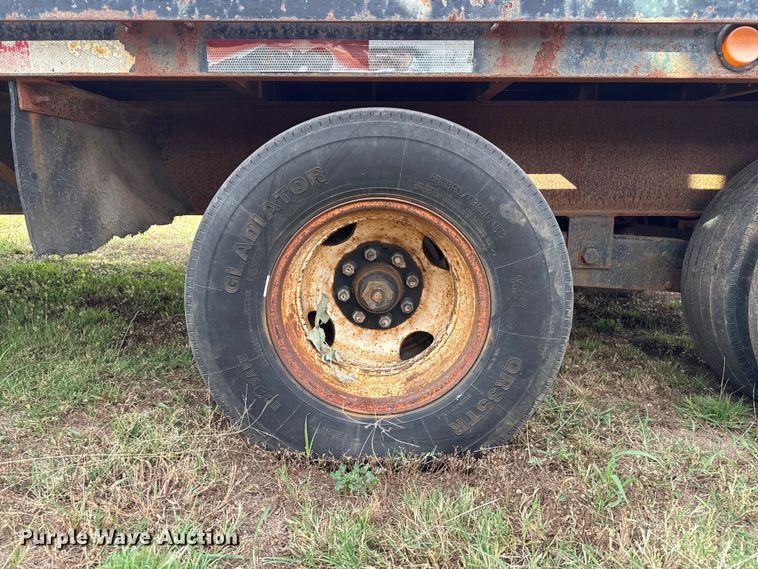 image for item EP0800 2000 Haul-A-Round flatbed trailer
