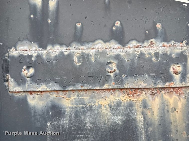 image for item EP0800 2000 Haul-A-Round flatbed trailer