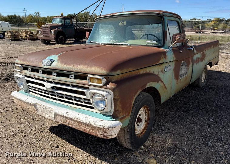 image for item EP0812 1966 Ford F100 pickup truck