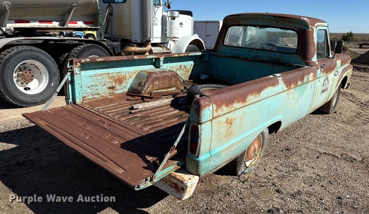 image for item EP0812 1966 Ford F100 pickup truck