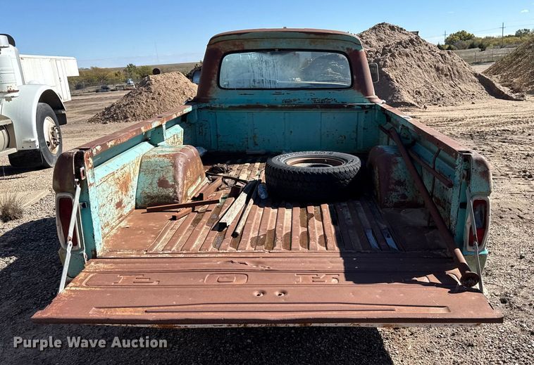 image for item EP0812 1966 Ford F100 pickup truck