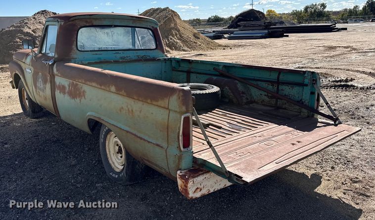 image for item EP0812 1966 Ford F100 pickup truck