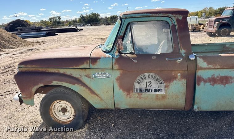image for item EP0812 1966 Ford F100 pickup truck