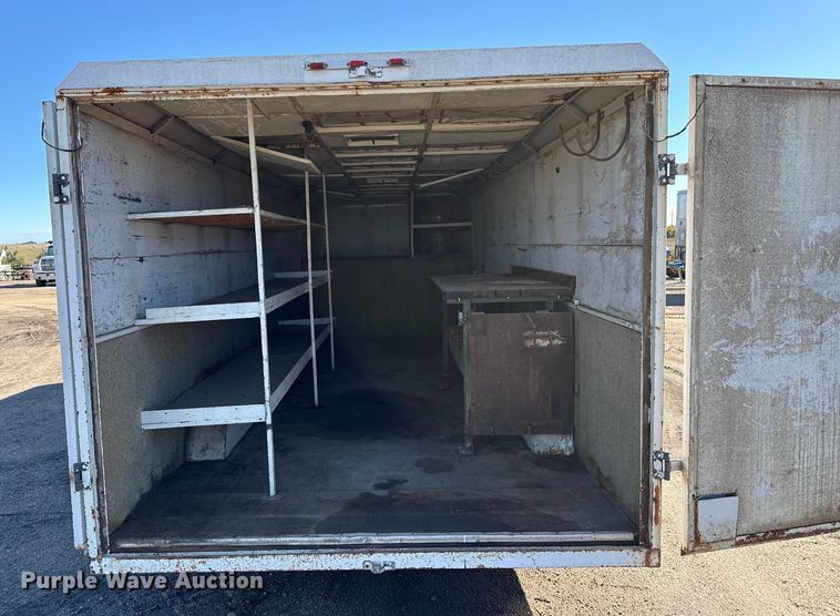 image for item EP0813 1988 W-W enclosed cargo trailer