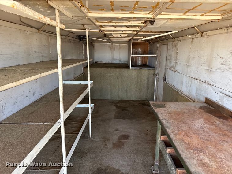 image for item EP0813 1988 W-W enclosed cargo trailer