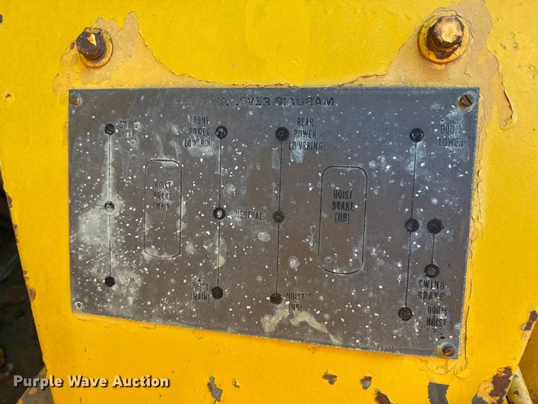 image for item EP0816 1967 P&H 650A-TC crane