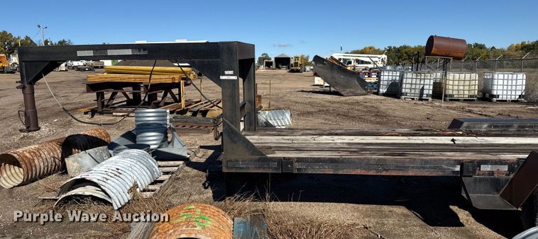 image for item EP0817 1997 Shop Built flatbed trailer