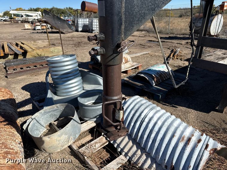 image for item EP0817 1997 Shop Built flatbed trailer