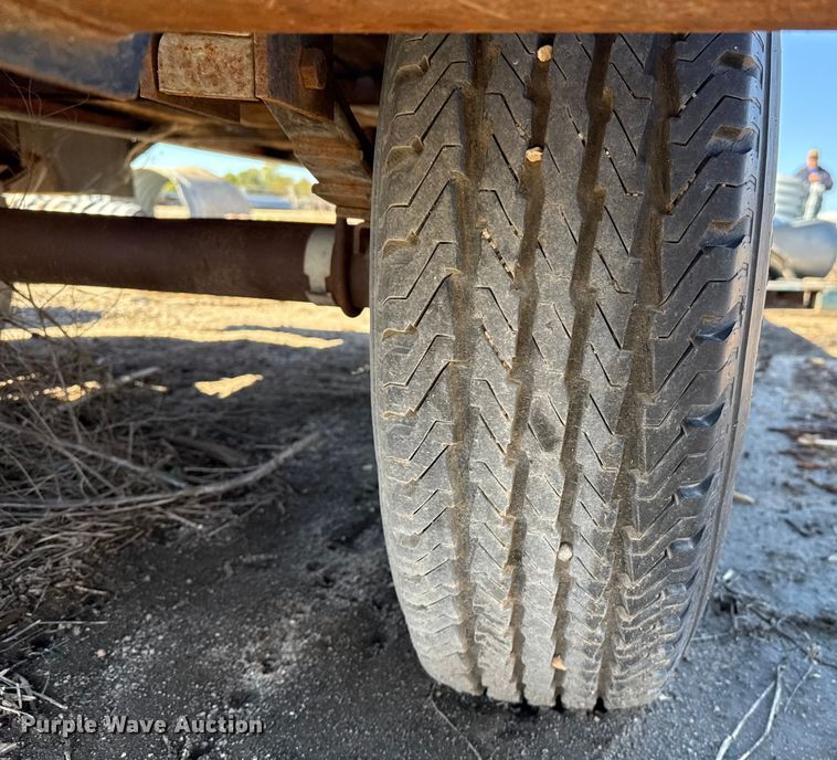 image for item EP0817 1997 Shop Built flatbed trailer