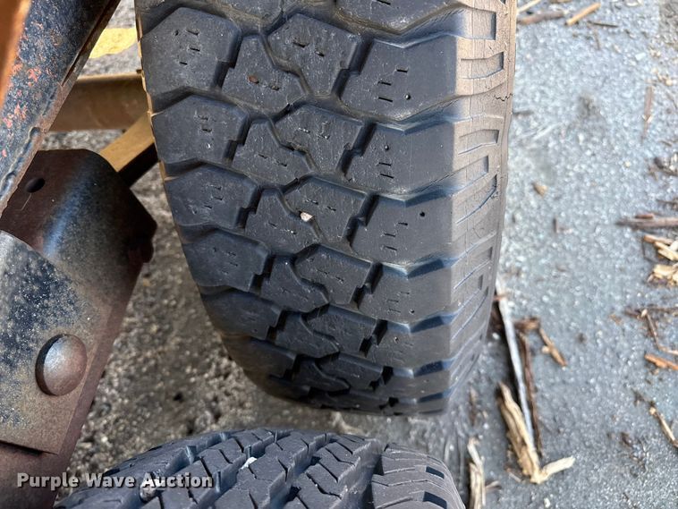 image for item EP0817 1997 Shop Built flatbed trailer