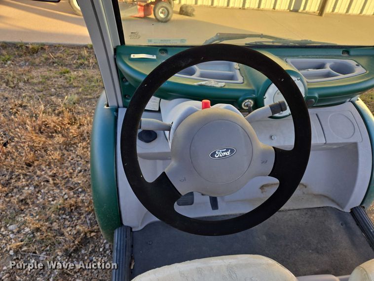image for item ES2528 2002 Ford Th!nk Neighbor golf cart