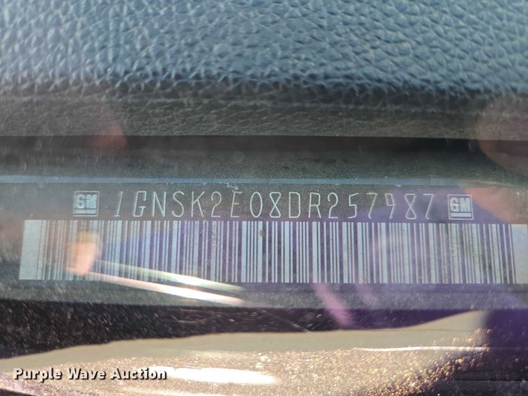 image for item ES2530 2013 Chevrolet Tahoe Police SUV