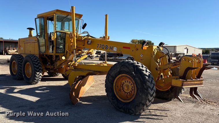 MOTOCONFORMADORA JOHN DEERE 770BH 1991
