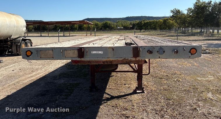 image for item ET7180 1988 Transcraft TL90K-45 flatbed trailer