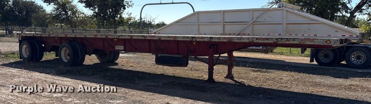 image for item ET7180 1988 Transcraft TL90K-45 flatbed trailer