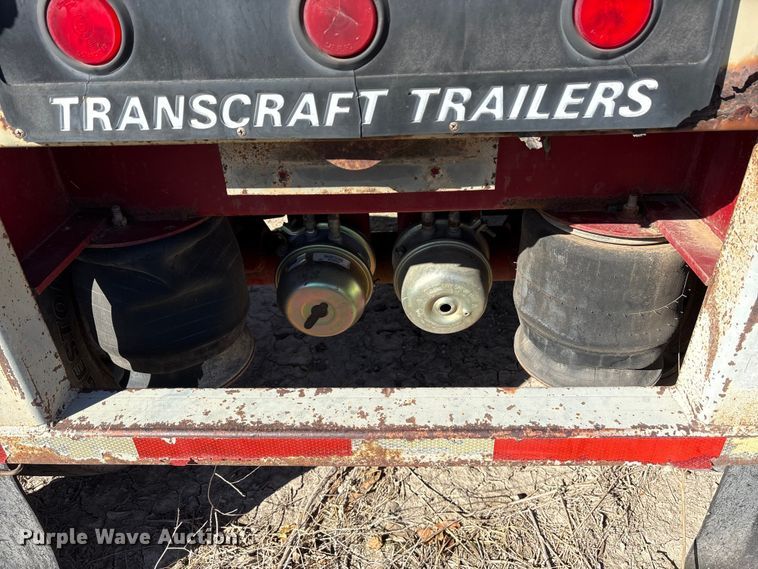 image for item ET7180 1988 Transcraft TL90K-45 flatbed trailer