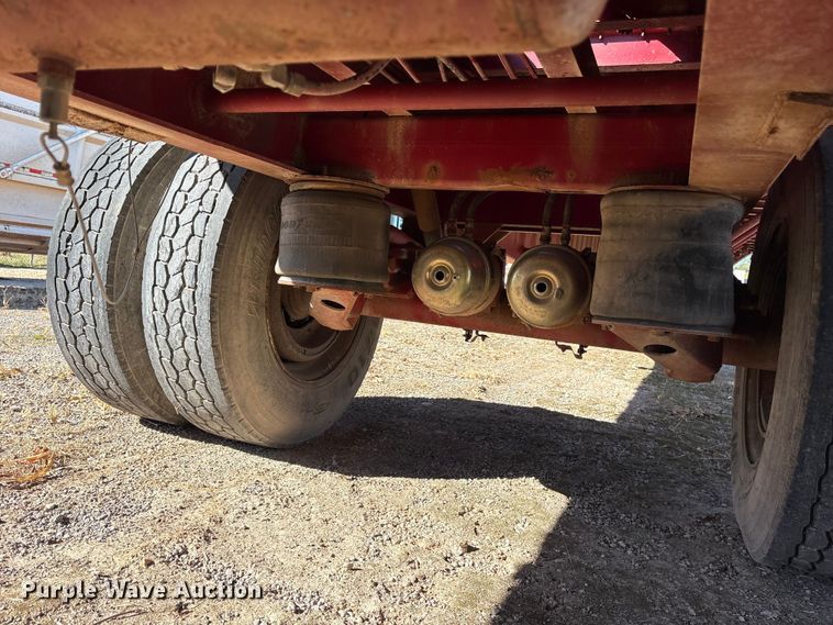 image for item ET7180 1988 Transcraft TL90K-45 flatbed trailer