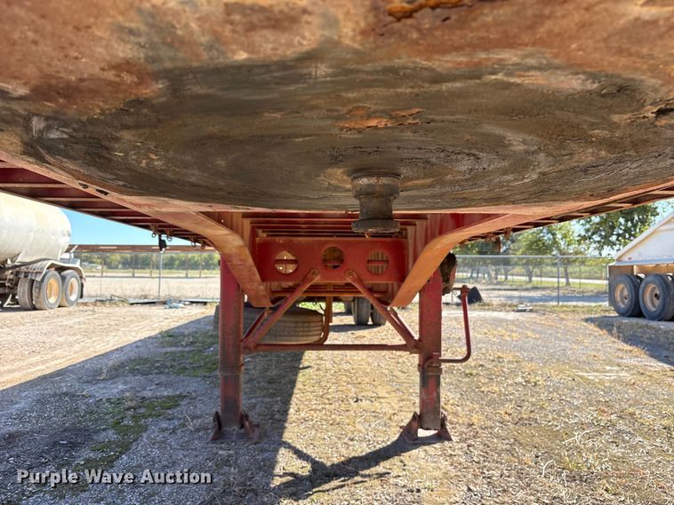 image for item ET7180 1988 Transcraft TL90K-45 flatbed trailer