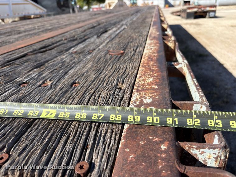 image for item ET7180 1988 Transcraft TL90K-45 flatbed trailer