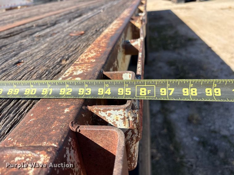 image for item ET7180 1988 Transcraft TL90K-45 flatbed trailer