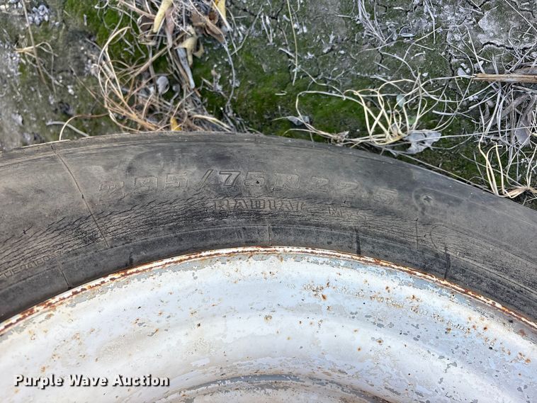 image for item ET7180 1988 Transcraft TL90K-45 flatbed trailer