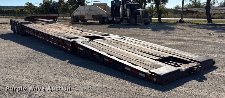 image for item ET7181 1975 Hyster lowboy equipment trailer