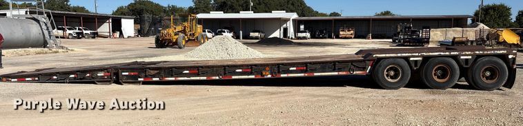 image for item ET7181 1975 Hyster lowboy equipment trailer