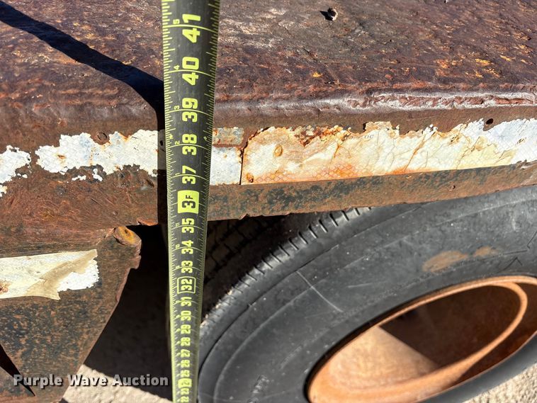 image for item ET7181 1975 Hyster lowboy equipment trailer