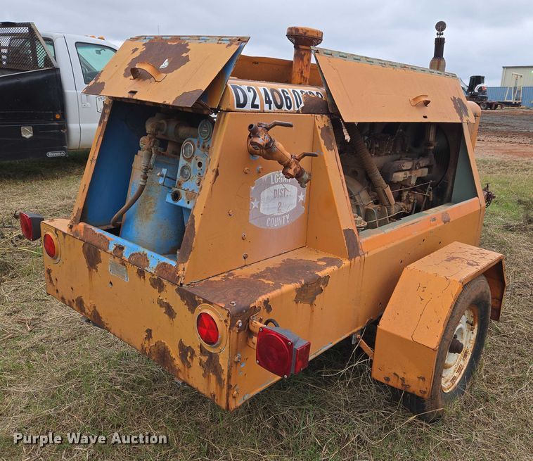 image for item EU3943 1967 Gardner-Denver P150GB air compressor