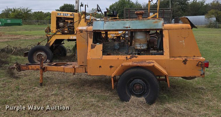 image for item EU3943 1967 Gardner-Denver P150GB air compressor