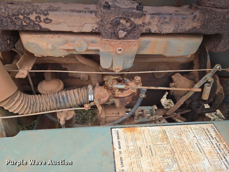 image for item EU3943 1967 Gardner-Denver P150GB air compressor