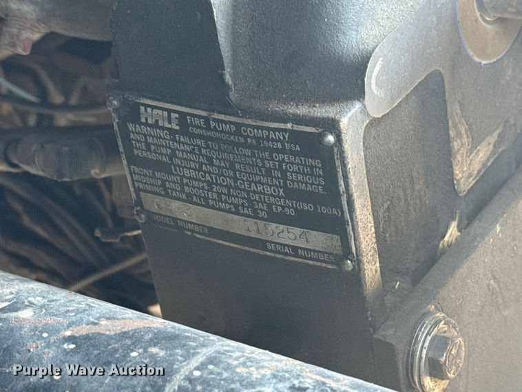 image for item EU4007 1991 Federal Motors  rescue vehicle