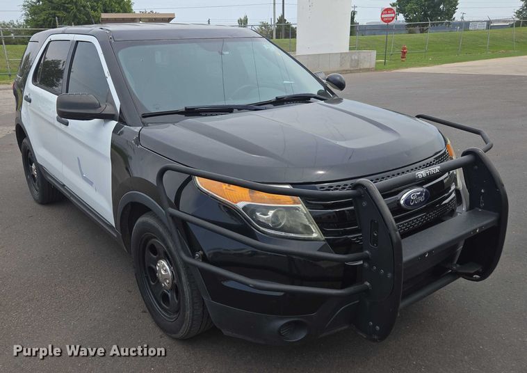 image for item EU4586 2014 Ford Explorer Police SUV