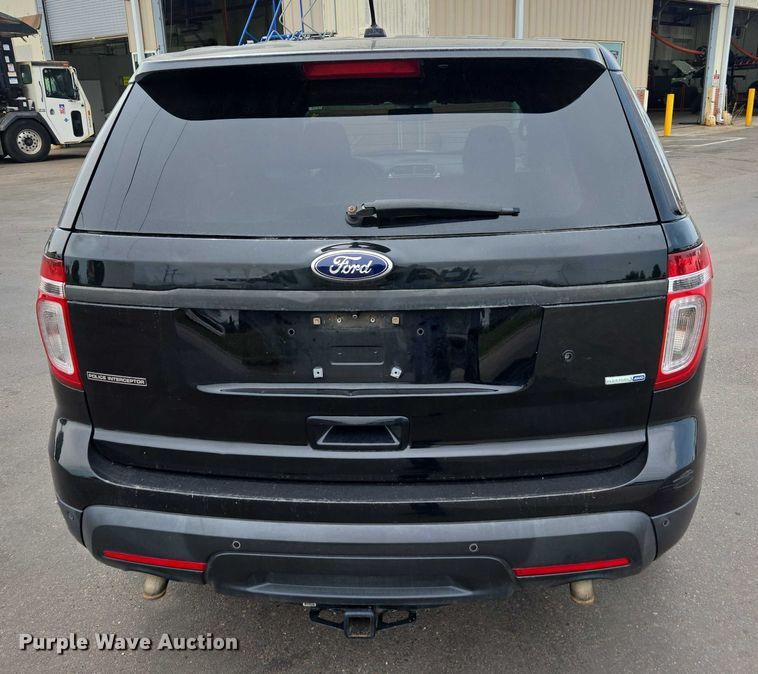 image for item EU4586 2014 Ford Explorer Police SUV