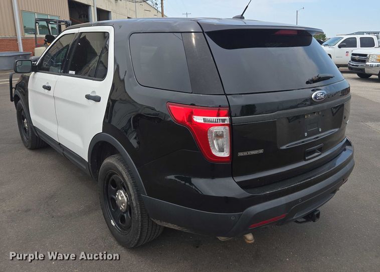 image for item EU4586 2014 Ford Explorer Police SUV