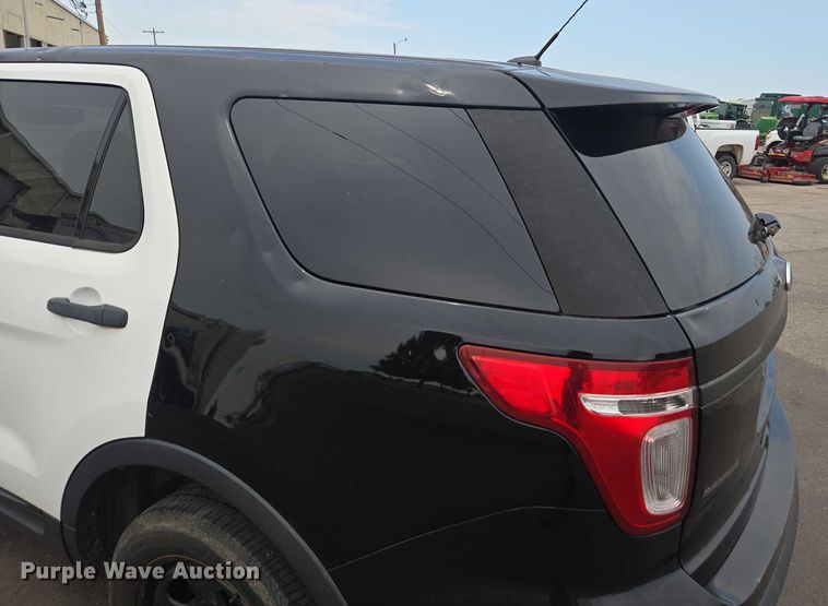 image for item EU4586 2014 Ford Explorer Police SUV
