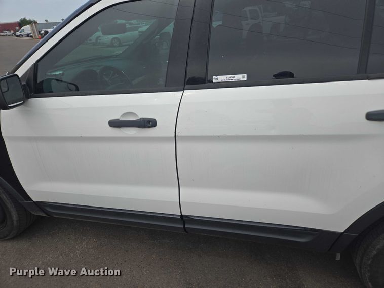 image for item EU4586 2014 Ford Explorer Police SUV