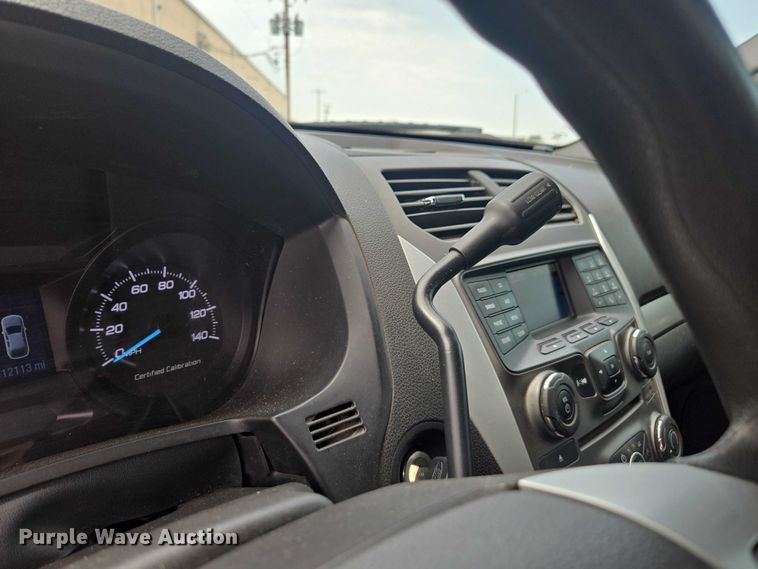 image for item EU4586 2014 Ford Explorer Police SUV