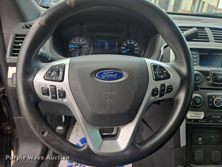 image for item EU4586 2014 Ford Explorer Police SUV