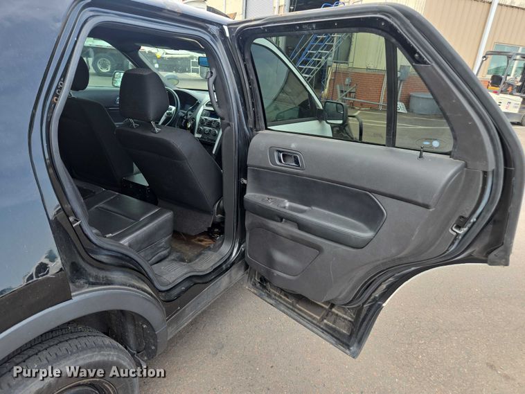 image for item EU4586 2014 Ford Explorer Police SUV