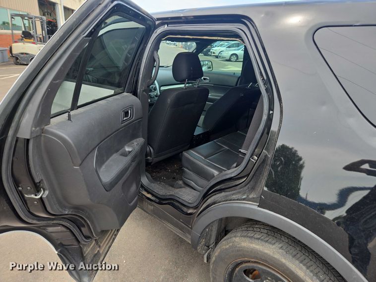 image for item EU4586 2014 Ford Explorer Police SUV