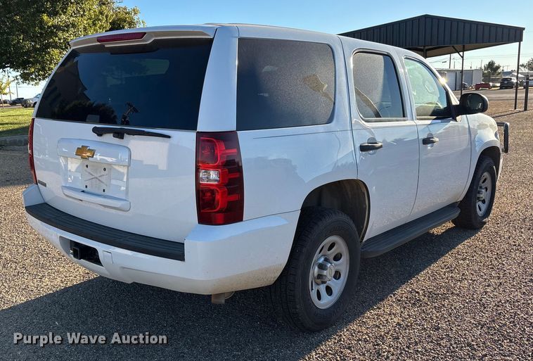 image for item EU4708 2014 Chevrolet Tahoe Police SUV