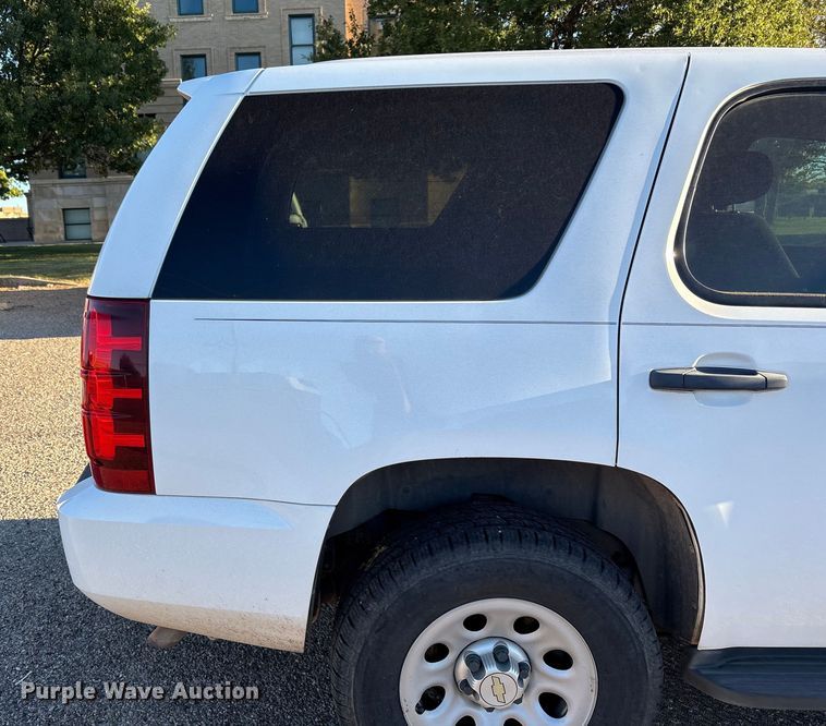 image for item EU4708 2014 Chevrolet Tahoe Police SUV