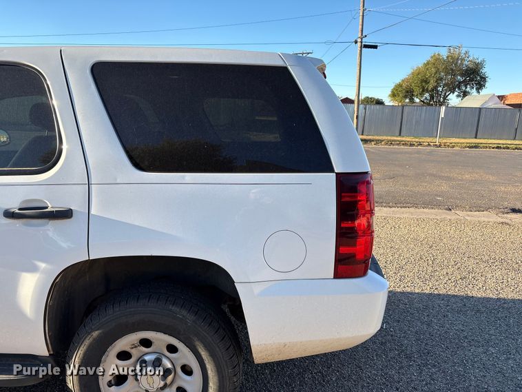 image for item EU4708 2014 Chevrolet Tahoe Police SUV