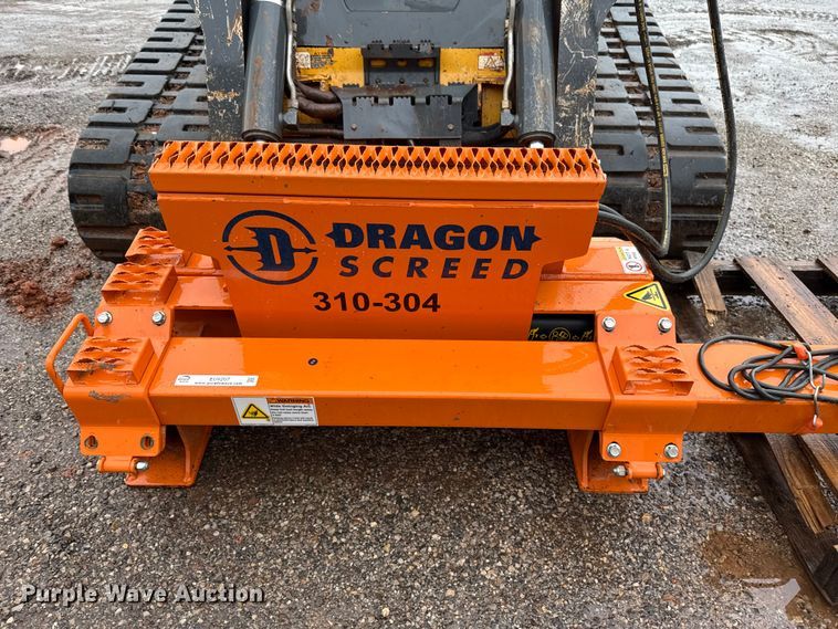 image for item EU5207 Dragon DS24 skid steer concrete screed