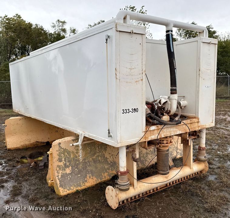 image for item EU5216 Shop built water tank bed