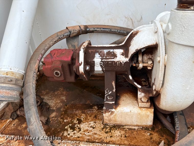 image for item EU5216 Shop built water tank bed